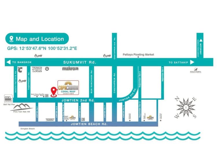 COPACABANA CORAL REEF JOMTIEN