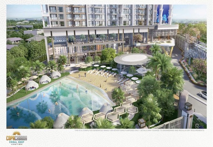 AP (Thailand) เลี้ยงสัตว์ได้ มีบางส่วน 2020 COPACABANA CORAL REEF JOMTIEN รูปที่ 3