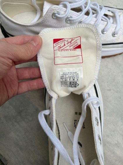 converse chuck taylor size 7us, 40, 25cm รูปที่ 4