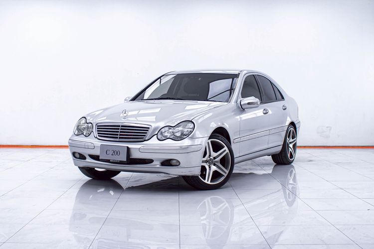 รถ Mercedes-Benz C-Class C200 Kompressor สี เทา