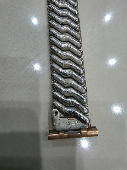 สายยืด หุ้ม ทอง 10K GP สวยหายาก เดิมๆ ของเก่าเก็บ ของที่บ้านขายตามสภาพ สวยน่าสะสม พร้อมส่งครับพี่ๆ  รูปที่ 8