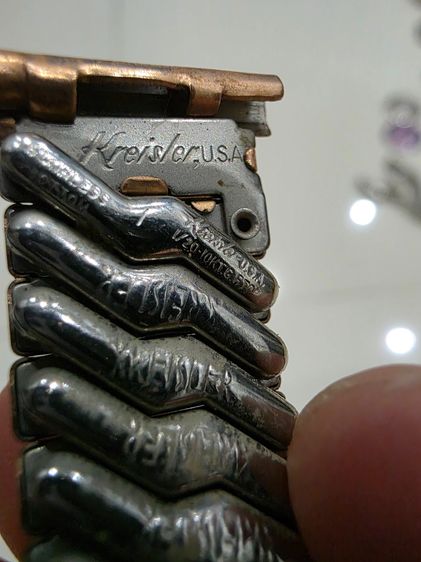 สายยืด หุ้ม ทอง 10K GP สวยหายาก เดิมๆ ของเก่าเก็บ ของที่บ้านขายตามสภาพ สวยน่าสะสม พร้อมส่งครับพี่ๆ  รูปที่ 11