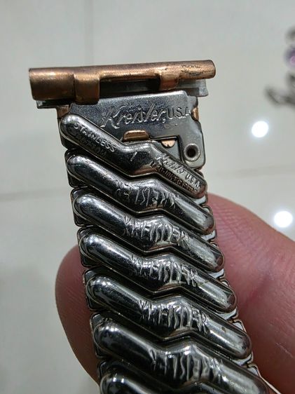 สายยืด หุ้ม ทอง 10K GP สวยหายาก เดิมๆ ของเก่าเก็บ ของที่บ้านขายตามสภาพ สวยน่าสะสม พร้อมส่งครับพี่ๆ  รูปที่ 12