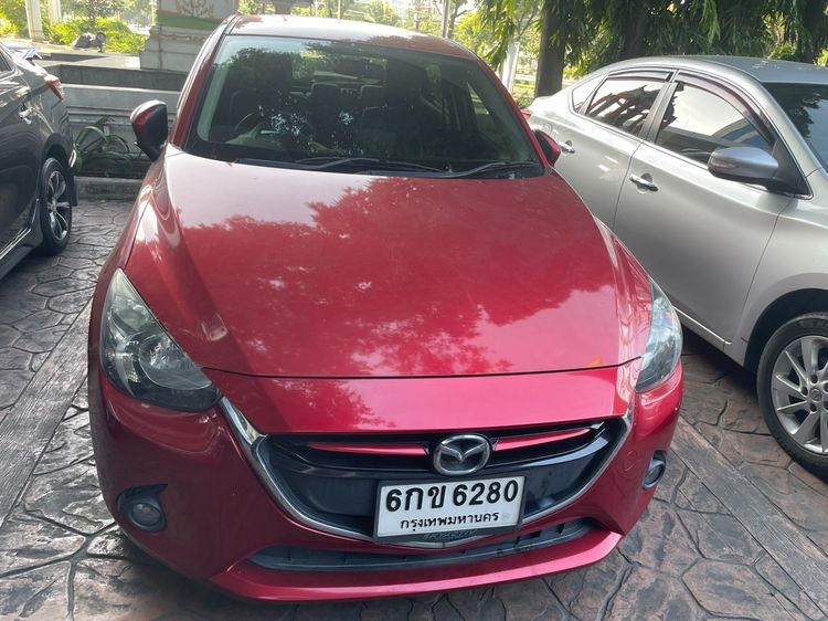 Mazda Mazda 2 2016 1.3 High Connect Sedan เบนซิน ไม่ติดแก๊ส เกียร์อัตโนมัติ แดง รูปที่ 2