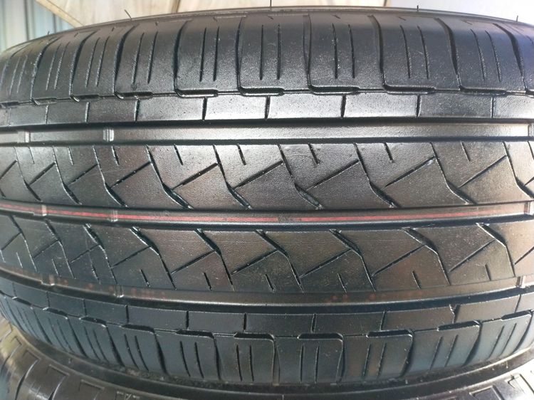 แม็กฮุนได ขอบ 17 พร้อมยางบริสโตน 235 60 17 ปี24 แม็กสีเดิมยางสวยทุกเส้นใส่ฮุนได h1 รูปที่ 10