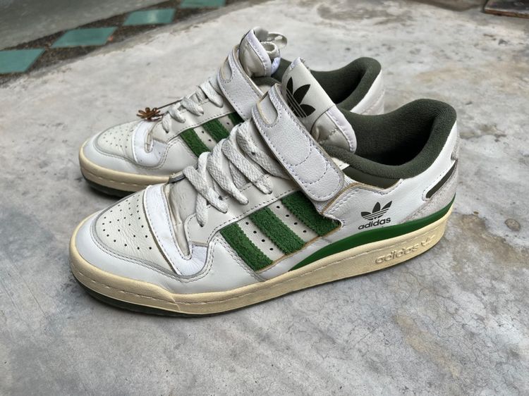 ขาว ผ้าใบ รองเท้าผ้าใบ UK 7.5 | EU 41 1/3 | US 8 adidas forum 84 low size 7.5 uk, 41