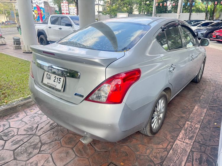 Nissan Almera 2012 1.2 E Sedan เบนซิน ไม่ติดแก๊ส เกียร์อัตโนมัติ เทา รูปที่ 4