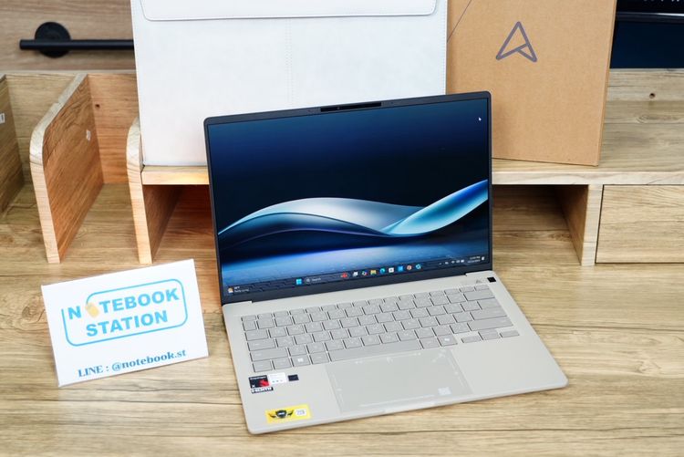 Asus Zenbook A14 Snapdragon X X1-26-100 Ram16 SSD512GB จอ14 WUXGA OLED รูปที่ 4