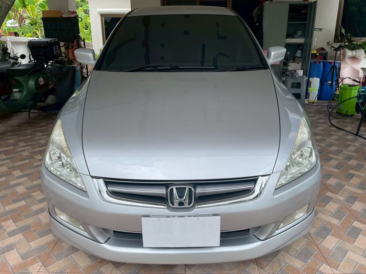 Honda Accord 2003 2.4 EL Sedan เบนซิน ไม่ติดแก๊ส เกียร์อัตโนมัติ บรอนซ์เงิน