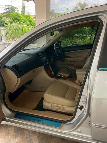 Honda Accord 2003 2.4 EL Sedan เบนซิน ไม่ติดแก๊ส เกียร์อัตโนมัติ บรอนซ์เงิน รูปที่ 3