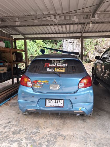 Mitsubishi Mirage 2013 1.2 GL เบนซิน เกียร์อัตโนมัติ ฟ้า รูปที่ 4