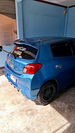 รถ Mitsubishi Mirage 1.2 GL สี ฟ้า