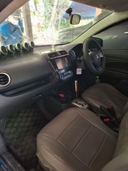 Mitsubishi Mirage 2013 1.2 GL เบนซิน เกียร์อัตโนมัติ ฟ้า รูปที่ 2