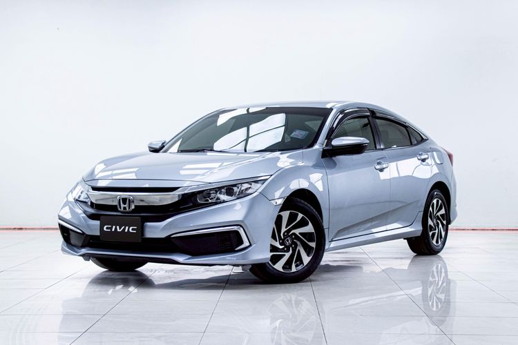 Honda Civic 2020 1.8 E i-VTEC Sedan เบนซิน ไม่ติดแก๊ส เกียร์อัตโนมัติ เทา