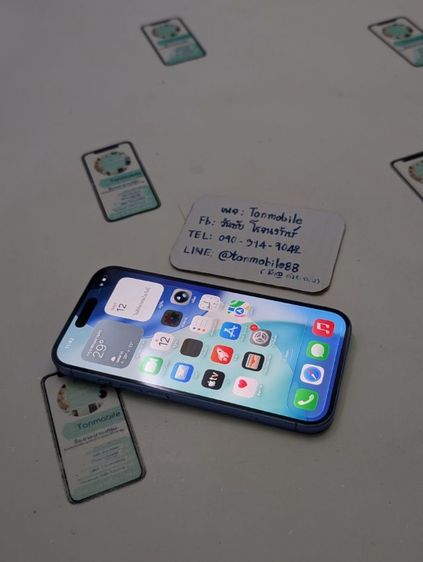 ขาย เทิร์น iPhone 16 256 ศูนย์ไทย สภาพสวย อุปกรณ์ครบยกกล่อง ประกันยาว 3 เดือน สุขภาพแบต 100 เพียง 21,590 บาท ครับ  รูปที่ 3