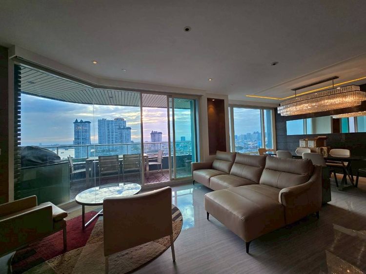 Major Development เลี้ยงสัตว์ได้ ตกแต่งครบ สร้างเสร็จก่อน 2010 ขายวอเตอร์มาร์คคอนโด ตึก B ชั้น15 วิวแม่น้ำฝั่ง Icon Siam หน้ากว้างเห็นวิวแม่น้ำทุกห้องนอน รูปที่ 2