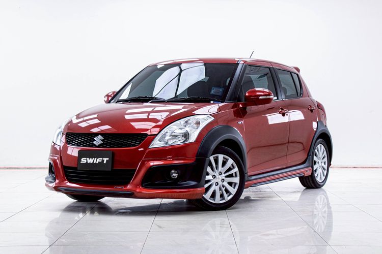 รถ Suzuki Swift 1.2 GLX สี ส้ม