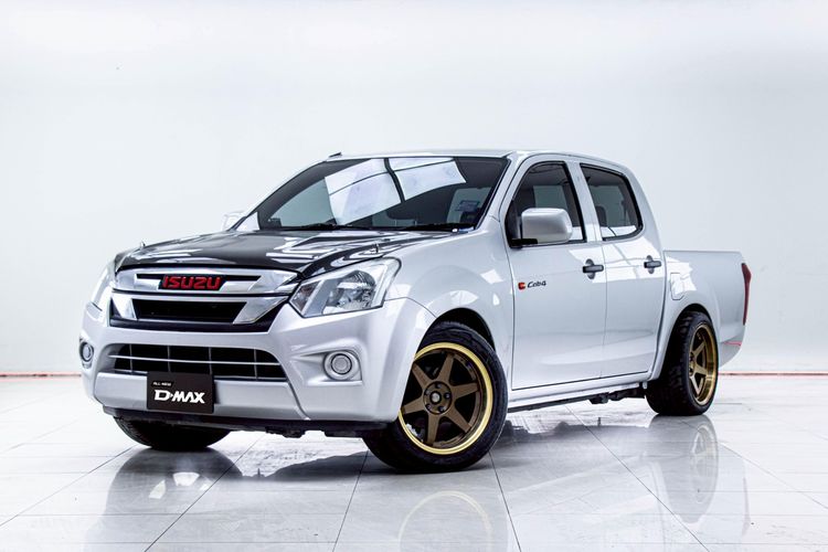 Isuzu D-MAX 2019 1.9 S Pickup ดีเซล ไม่ติดแก๊ส เกียร์ธรรมดา เทา