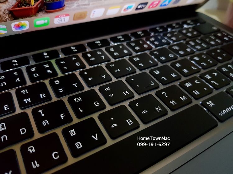 MacbookAir (Retina13-inch, 2020) M1 8-Core CPU 7-Core GPU SSD 256Gb Ram 16Gb สี Space Gray ครบกล่อง CTO คุ้มๆ รูปที่ 8