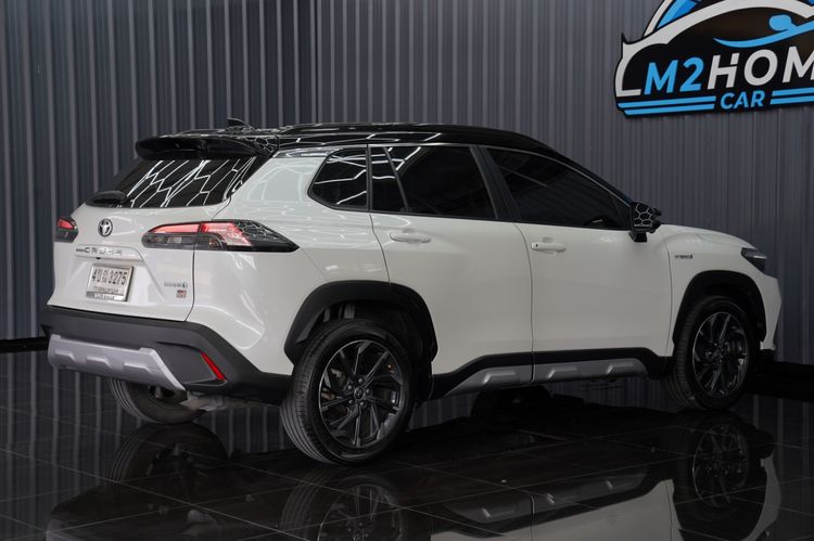 Toyota Corolla Cross 2023 1.8 HEV GR Sport Utility-car ไฮบริด เกียร์อัตโนมัติ ขาว รูปที่ 4