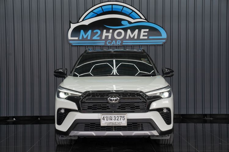 Toyota Corolla Cross 2023 1.8 HEV GR Sport Utility-car ไฮบริด เกียร์อัตโนมัติ ขาว รูปที่ 2