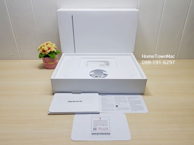 MacbookAir (Retina13-inch, 2024) M3 8-Core CPU 8-Core GPU SSD 256Gb Ram 8Gb สี SpaceGray สวย ครบกล่อง มี AppleCaer+ ยาวข้ามปี รูปที่ 2
