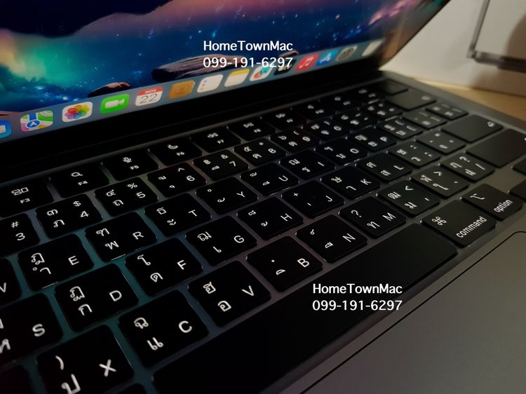 MacbookAir (Retina13-inch, 2024) M3 8-Core CPU 8-Core GPU SSD 256Gb Ram 8Gb สี SpaceGray สวย ครบกล่อง มี AppleCaer+ ยาวข้ามปี รูปที่ 8