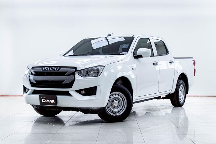 Isuzu D-MAX 2021 1.9 S Pickup ดีเซล ไม่ติดแก๊ส เกียร์อัตโนมัติ ขาว รูปที่ 4