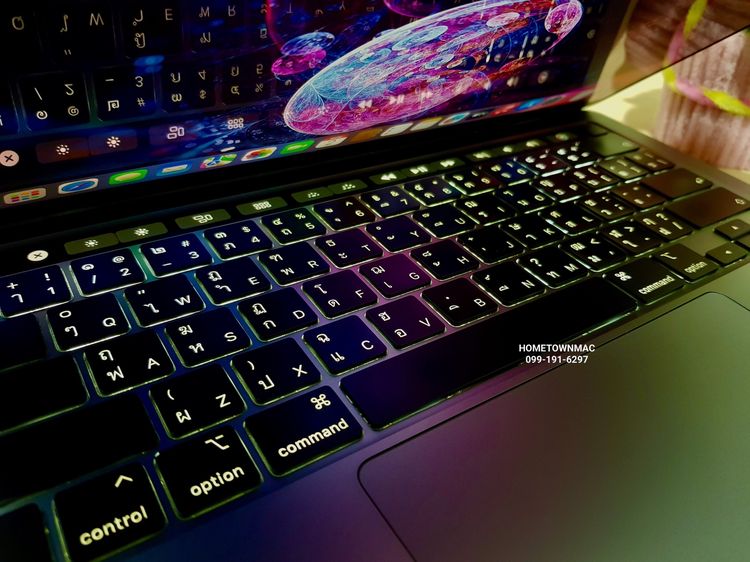 MacbookPro (Retina13-inch, 2020) Touchbar i5 1.4Ghz SSD 256Gb Ram 16Gb สี Space Gray อัพเกรด น่าใช้งาน รูปที่ 7