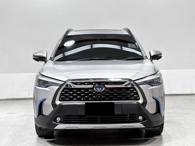 Toyota Corolla Cross 2021 1.8 Hybrid Premium Safety Utility-car ไฮบริด เกียร์อัตโนมัติ บรอนซ์เงิน รูปที่ 2