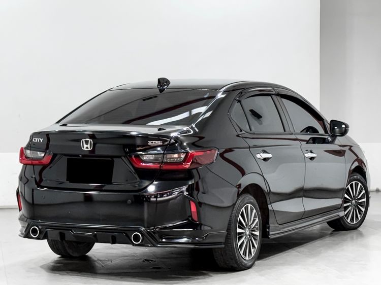 Honda City 2022 1.0 SV Sedan เบนซิน เกียร์อัตโนมัติ ดำ รูปที่ 4