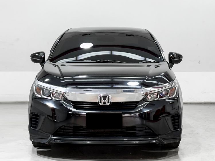 Honda City 2022 1.0 SV Sedan เบนซิน เกียร์อัตโนมัติ ดำ รูปที่ 2