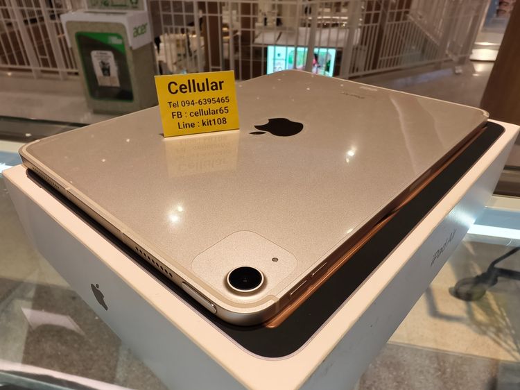 iPad Air6 11 M2 256GB ใส่ซิม ประกันศูนย์5เดือนกว่า ครบกล่อง รูปที่ 5