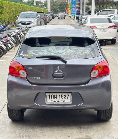 Mitsubishi Mirage 2012 1.2 GLX Sedan เบนซิน ไม่ติดแก๊ส เกียร์อัตโนมัติ เทา รูปที่ 4