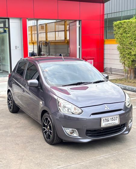 Mitsubishi Mirage 2012 1.2 GLX Sedan เบนซิน ไม่ติดแก๊ส เกียร์อัตโนมัติ เทา