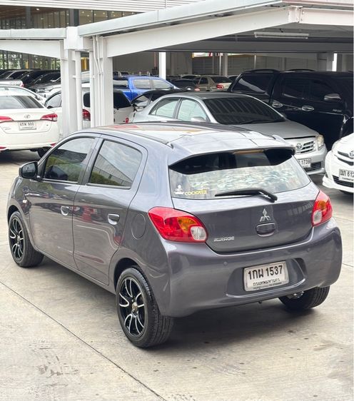 Mitsubishi Mirage 2012 1.2 GLX Sedan เบนซิน ไม่ติดแก๊ส เกียร์อัตโนมัติ เทา รูปที่ 3