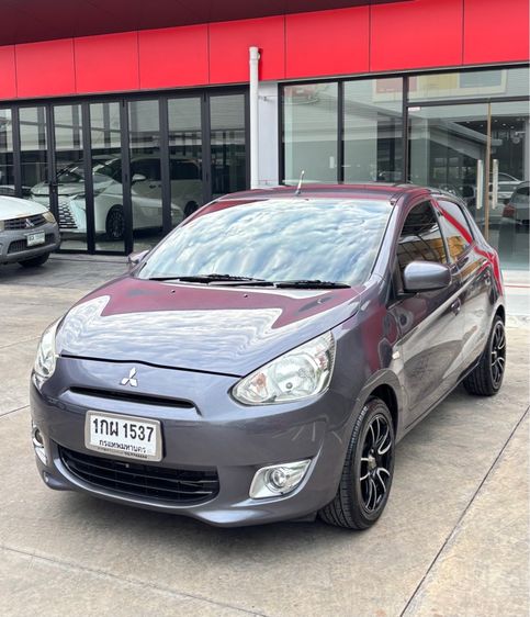 Mitsubishi Mirage 2012 1.2 GLX Sedan เบนซิน ไม่ติดแก๊ส เกียร์อัตโนมัติ เทา รูปที่ 2