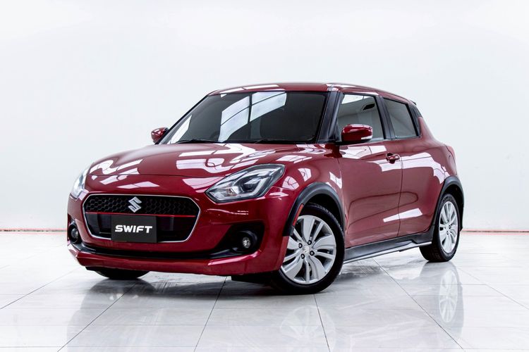 Suzuki Swift 2018 1.2 GLX Sedan เบนซิน ไม่ติดแก๊ส เกียร์อัตโนมัติ แดง รูปที่ 4