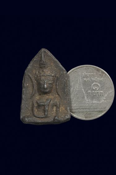 พระนาคามพิมพ์เล็กเนื้อชิน รูปที่ 2