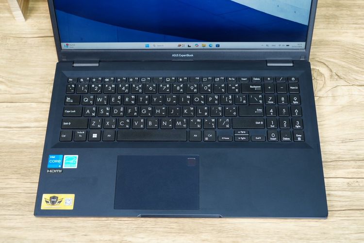 Asus ExpertBook B1 i5-1335U Ram16 SSD512 จอ15.6 FHD สเปคดี ทำงานเก่ง จอใหญ่มีแป้นตัวเลขแยก เครื่องมีประกันศูนย์2027 ขายเพียง 10,990 .- รูปที่ 4