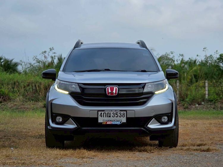 Honda BR-V 2016 1.5 SV Utility-car เบนซิน ไม่ติดแก๊ส เกียร์อัตโนมัติ เทา รูปที่ 2