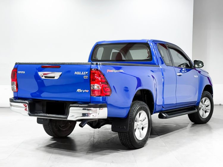 Toyota Hilux Revo 2015 2.4 G Prerunner Pickup ดีเซล เกียร์อัตโนมัติ น้ำเงิน รูปที่ 4