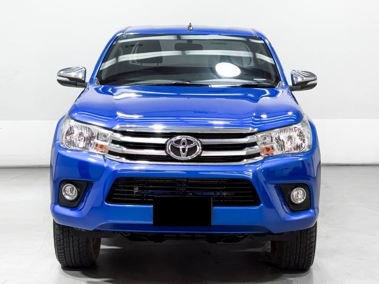 Toyota Hilux Revo 2015 2.4 G Prerunner Pickup ดีเซล เกียร์อัตโนมัติ น้ำเงิน รูปที่ 2