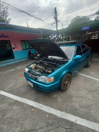 Toyota Corolla 1998 1.6 Sedan เบนซิน LPG เกียร์อัตโนมัติ เขียว รูปที่ 3