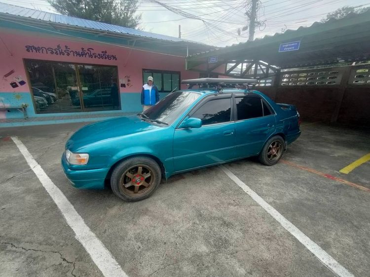 Toyota Corolla 1998 1.6 Sedan เบนซิน LPG เกียร์อัตโนมัติ เขียว รูปที่ 2