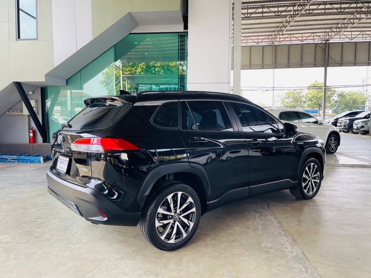 Toyota Corolla Cross 2022 1.8 Hybrid Premium Safety Utility-car ไฮบริด ไม่ติดแก๊ส เกียร์อัตโนมัติ ดำ รูปที่ 4