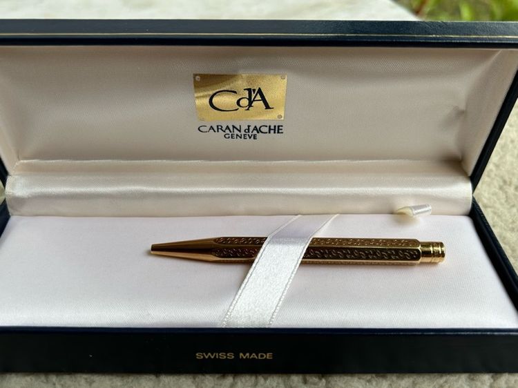 ปากกาcaran d'ache goldplate