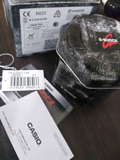  (ออกเเล้ว) Casio G shock GBD1 DR Box