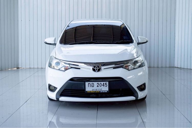 Toyota Vios 2013 1.5 G Sedan เบนซิน ไม่ติดแก๊ส เกียร์อัตโนมัติ ขาว รูปที่ 2