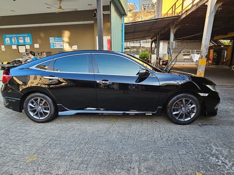 Honda Civic 2019 1.8 EL i-VTEC Sedan เบนซิน เกียร์อัตโนมัติ ดำ รูปที่ 4